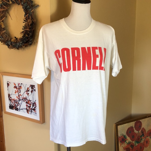 VINTAGE 70s size Large HealthKnit CORNELL SpellOut - Picture 1 of 11